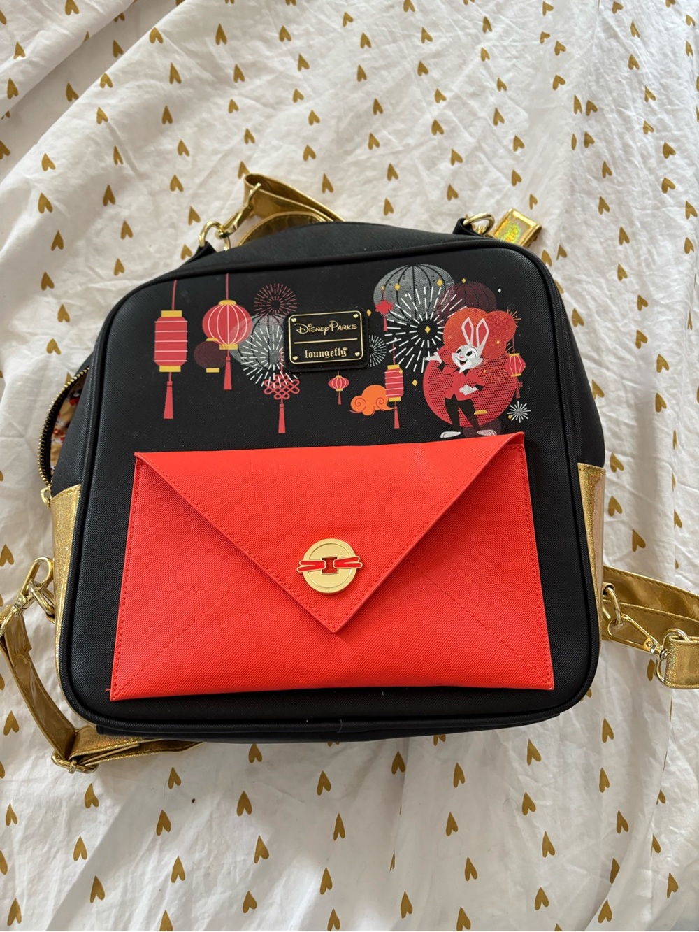 Like New Loungefly x Disney Year of the Rabbit Backpack
